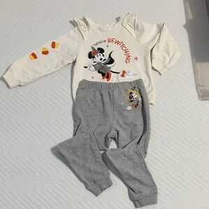 🛍️BOGO🛍️Disney Cream and Gray Kids Matching Set